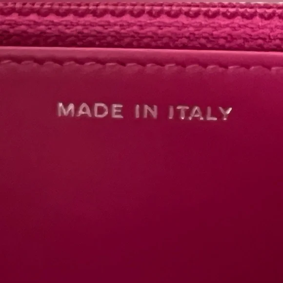 Chanel Iridescent Caviar Quilted Wallet on Chain WOC Pink - Picture 6 of 8